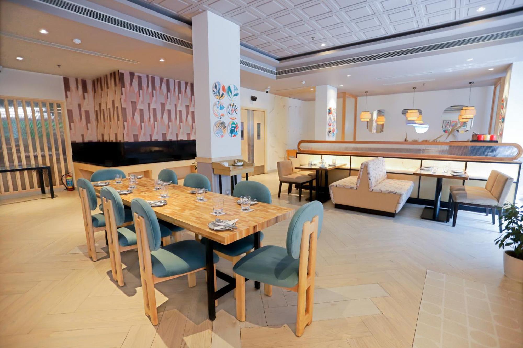 Park Inn By Radisson,South Delhi Nueva Delhi Exterior foto Interior of the restaurant