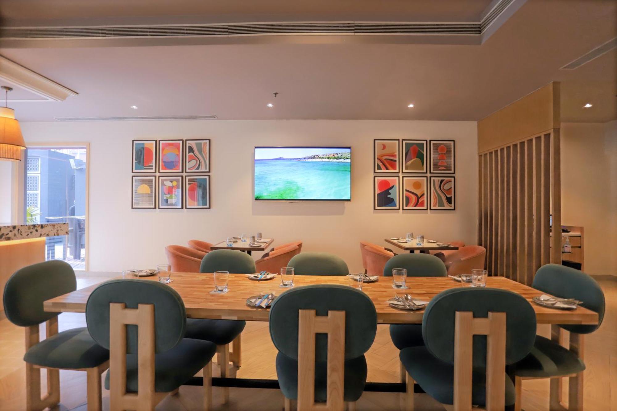 Park Inn By Radisson,South Delhi Nueva Delhi Exterior foto The interior of the restaurant